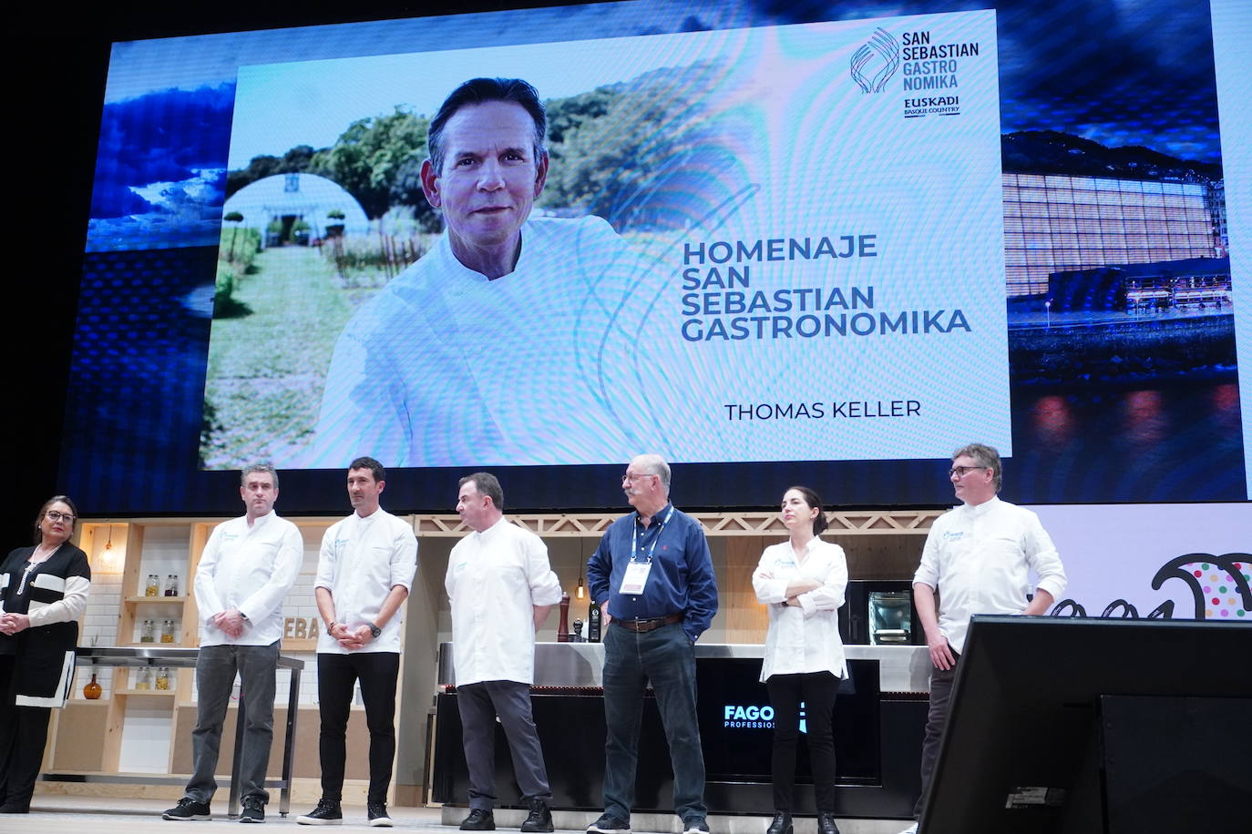 La 'fraternidad' del fogón arde en Donostia
