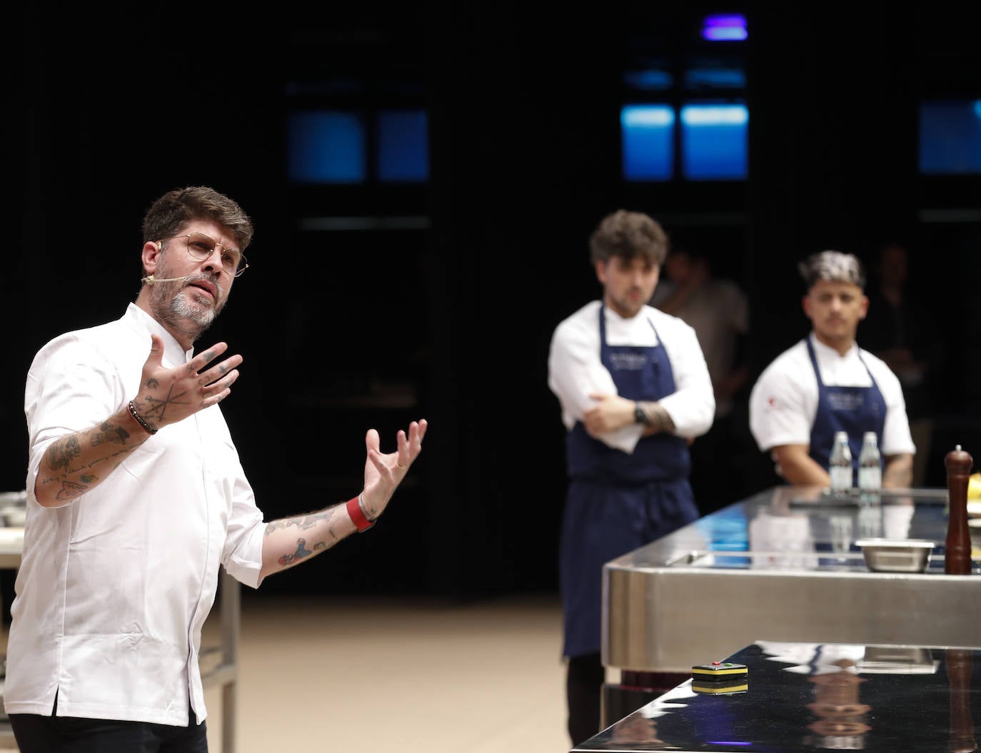 El chef Paulo Airaudo mostró sus trabajos, entre las cocinas italianas y las influencias japonesas. 
