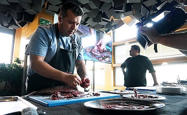 Huevas, hígados y kokotxas son de Primera