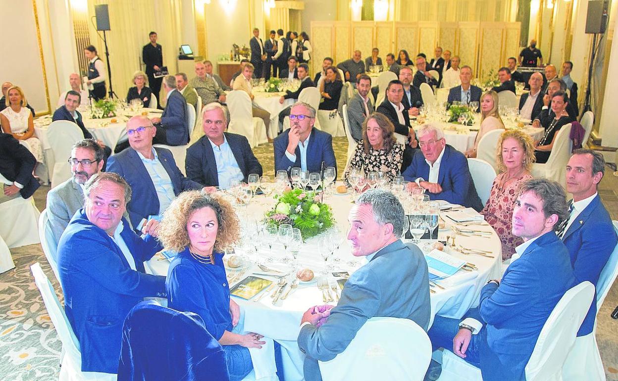 Aspecto del salón del Hotel María Cristina que el martes acogió la celebración de Cooking Innovation. 