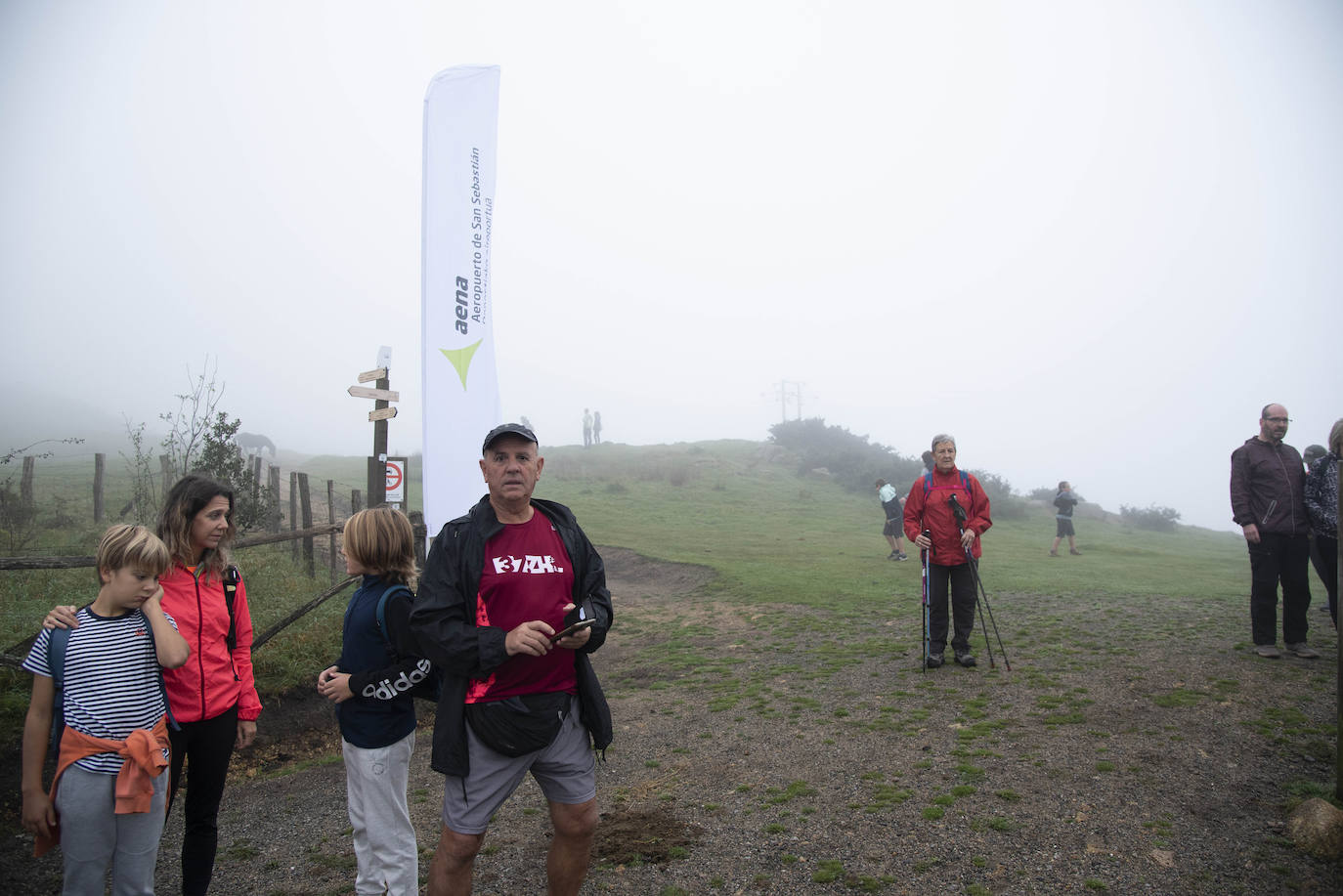Fotos: Éxito en la salida a Oianleku de Mendira