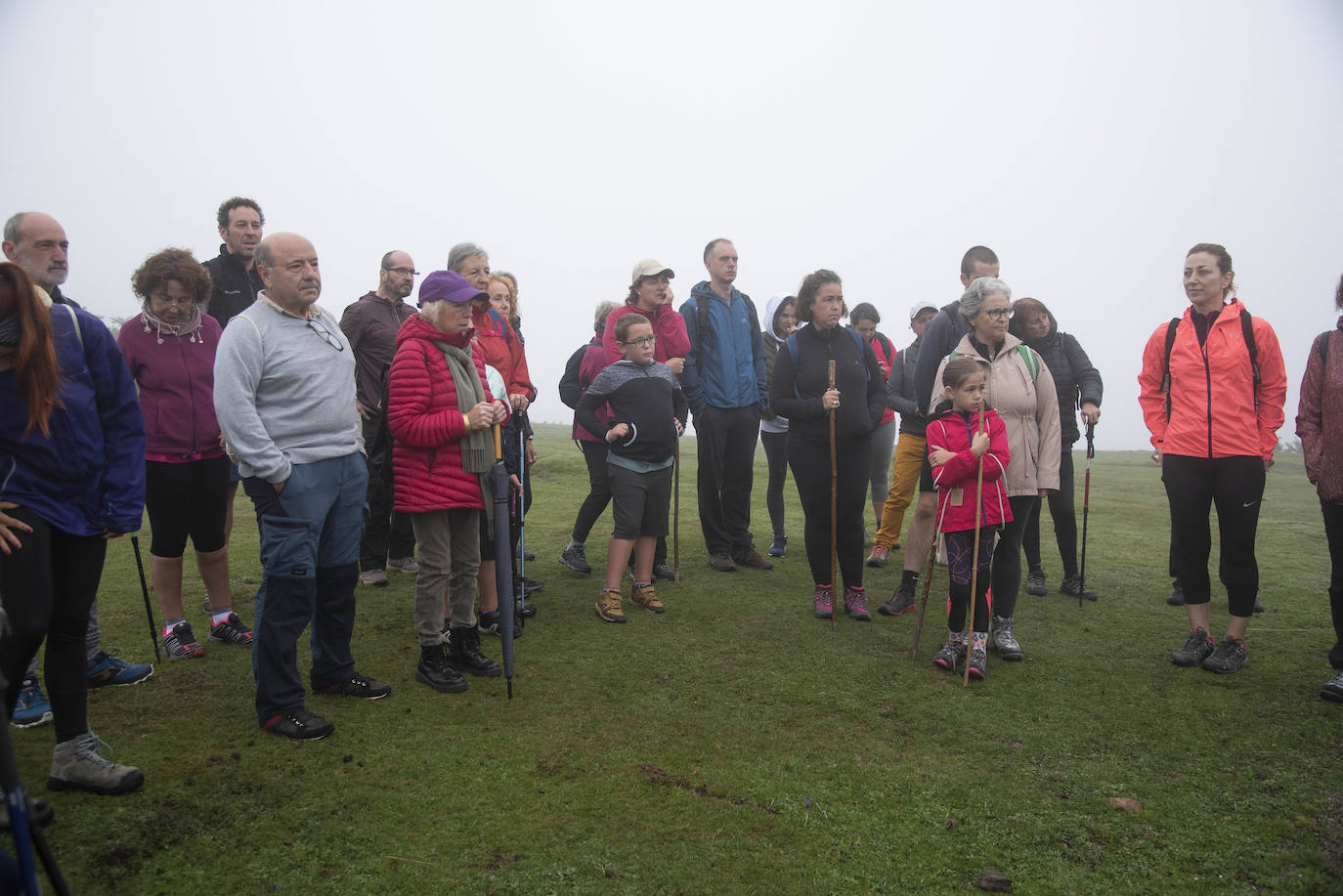 Fotos: Éxito en la salida a Oianleku de Mendira