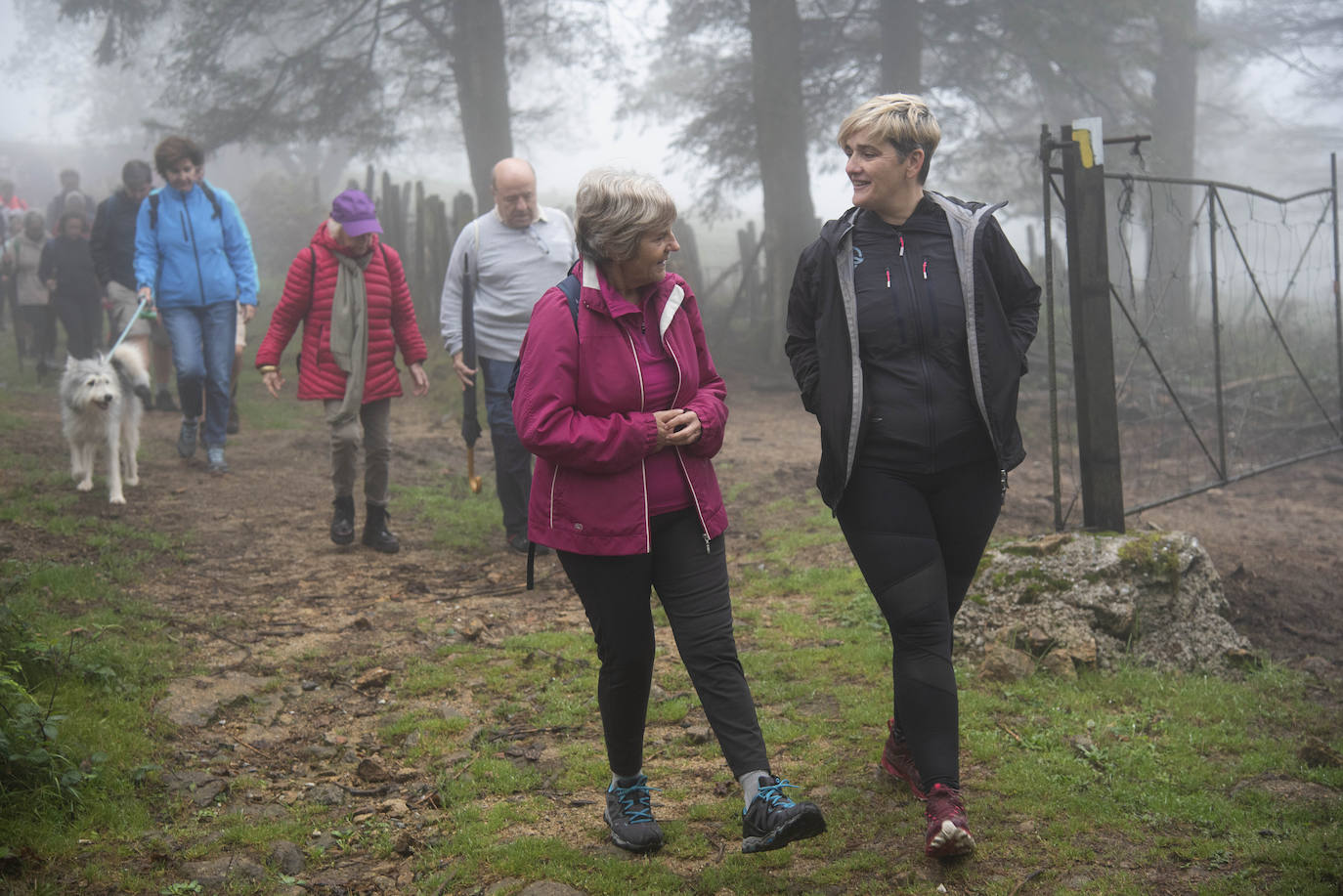 Fotos: Éxito en la salida a Oianleku de Mendira