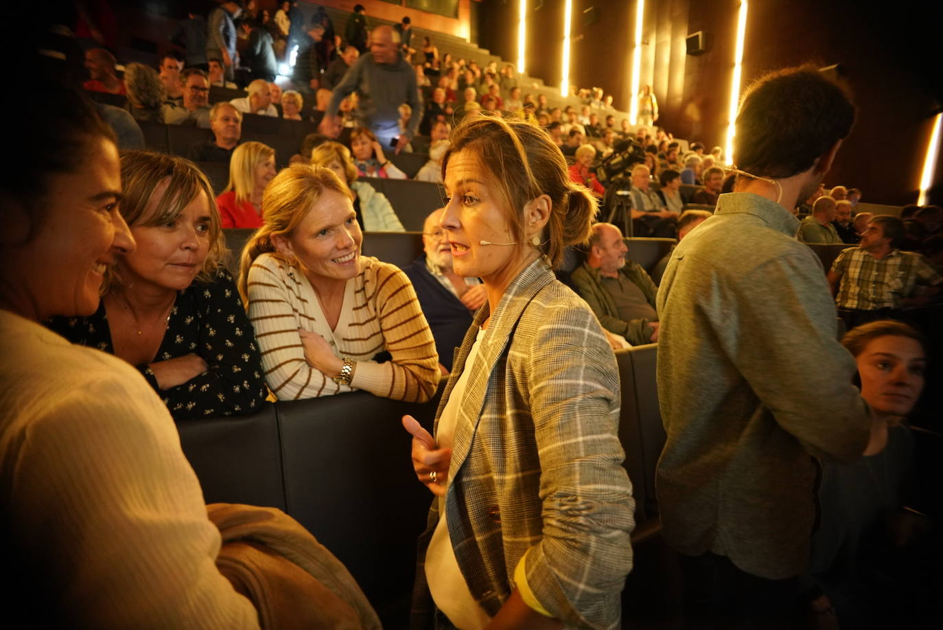 Imagen secundaria 2 - Energía renovable: Statkraft promete «socializar» su energía eólica para disipar las dudas de los vecinos de Azpeitia