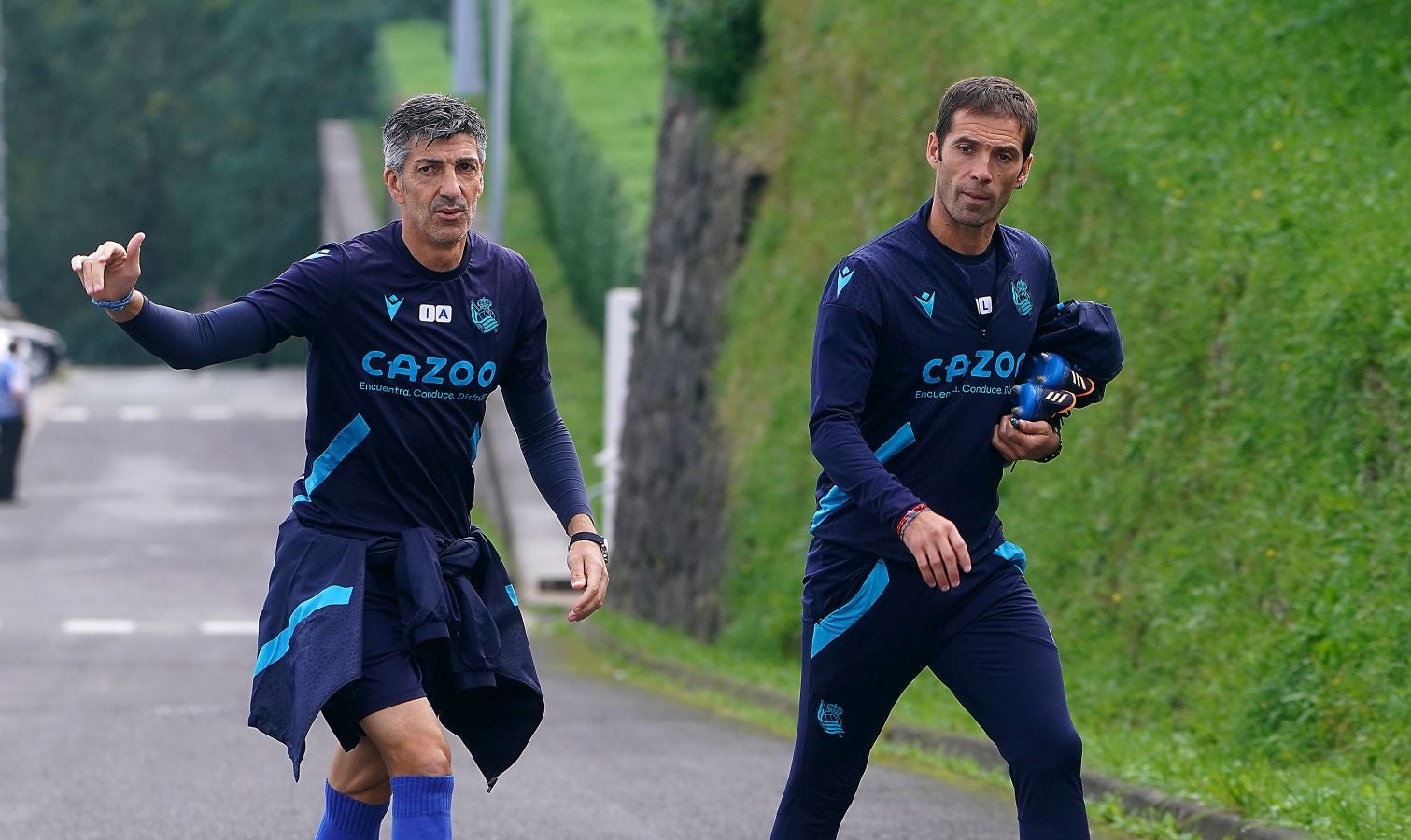 Fotos: Entrenamiento en Zubieta antes de recibir al Sheriff