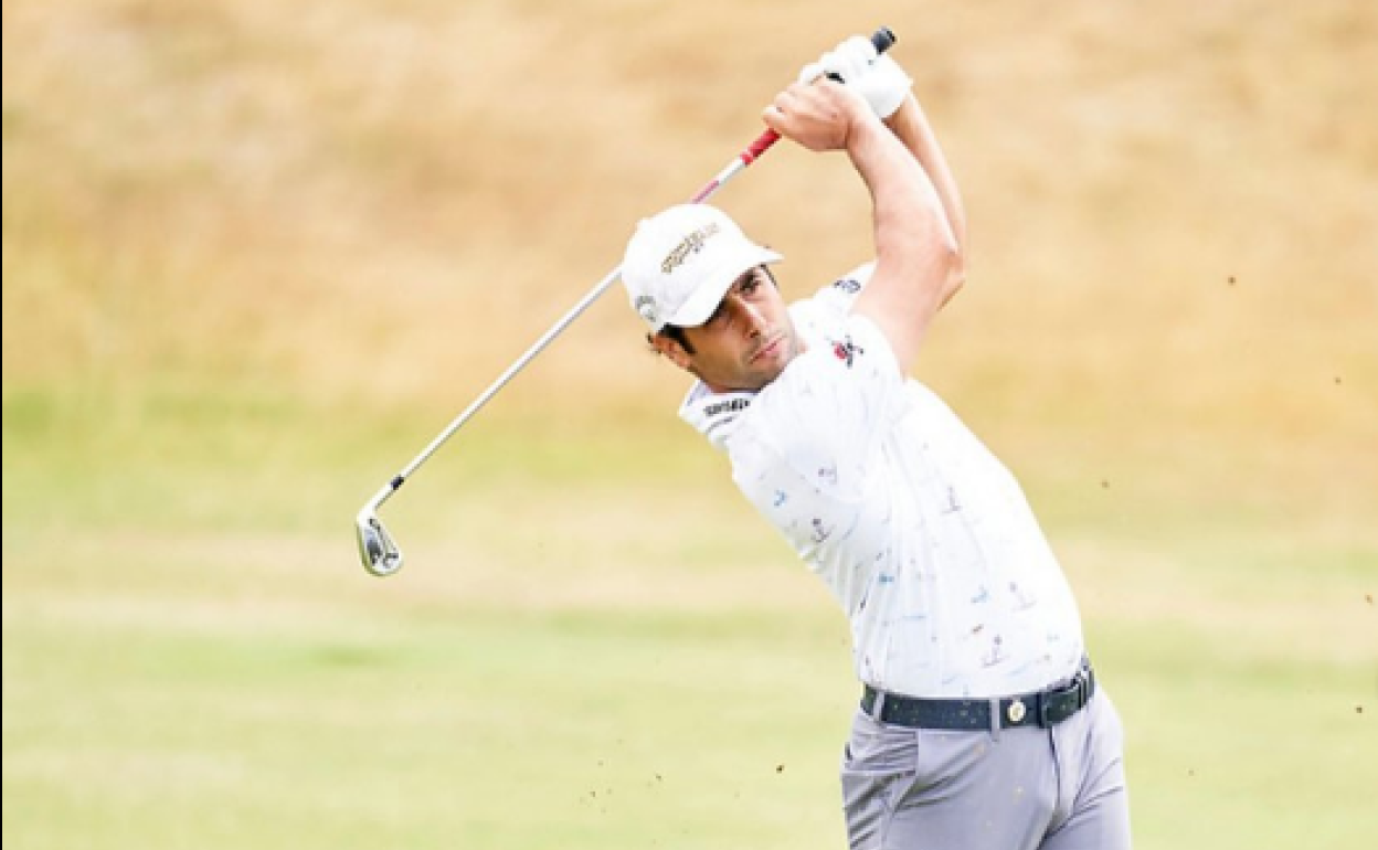 Adrián Otaegui lo borda en el campo de Valderrama donde es colíder