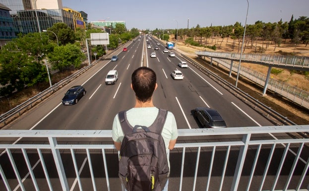 Fotografía sobra la A2. 