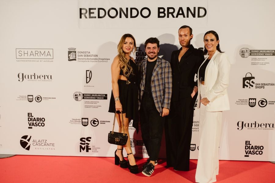 Fotos: Photocall del desfile de Redondo Brand en el Museo Balenciaga