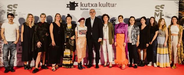 Fotos: Photocall del desfile de Kutxa Kultur Moda