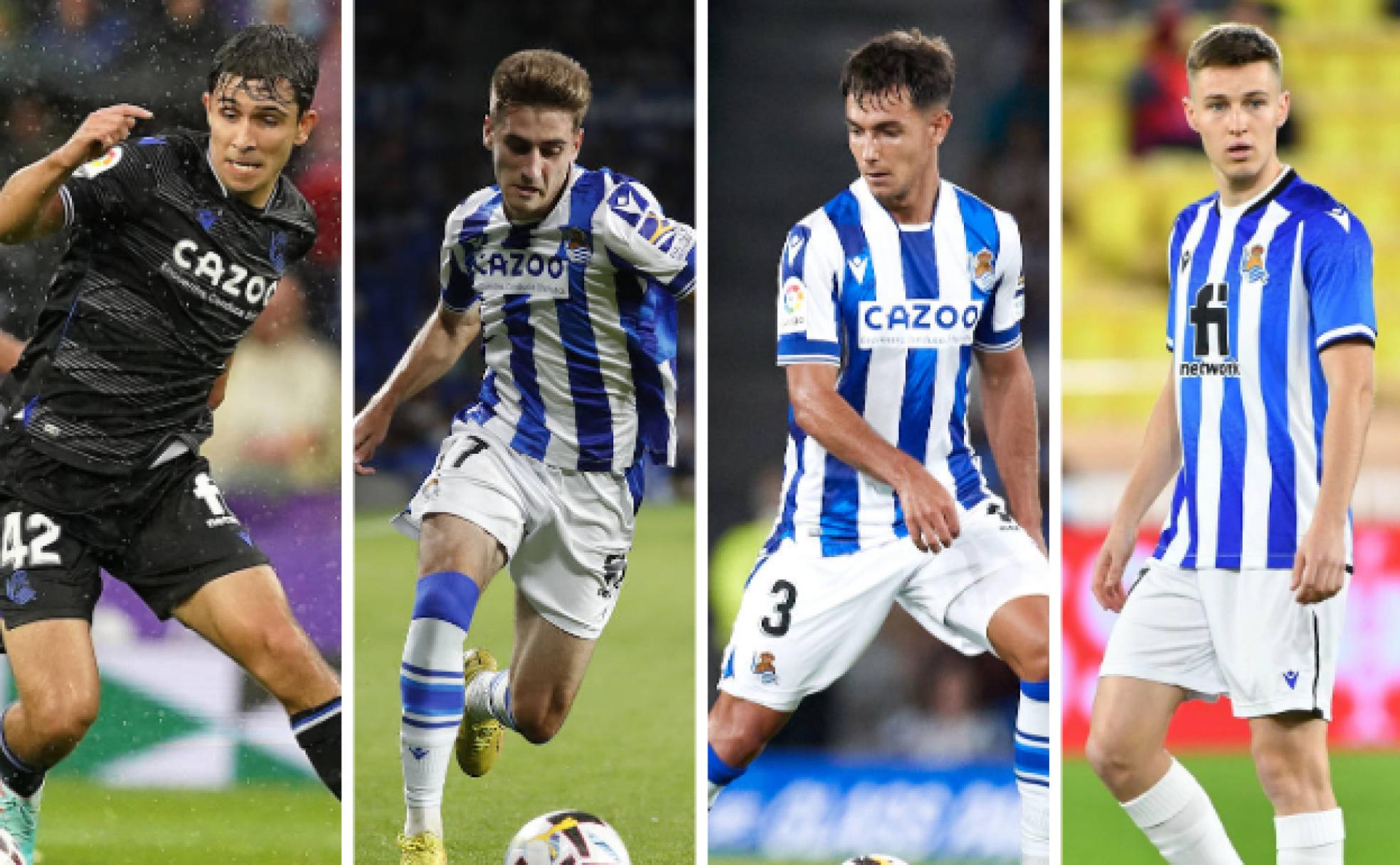 Los 15 jugadores de la cantera de la Real Sociedad que han debutado con Imanol