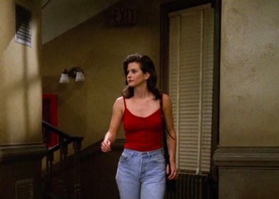 Imagen secundaria 1 - Courtney Coz como Monica Geller.