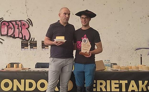 Luismi Lacar, de Arotza, y Julen Arburua, de Kortariko Gasna.