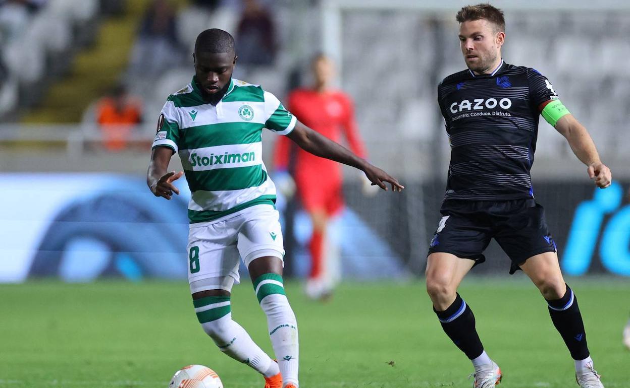 Asier Illarramendi, muy solvente en el partido de este jueves. 