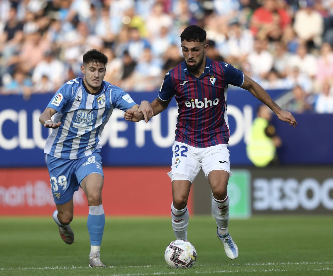 Fotos: Las mejores imágenes del Málaga-Eibar