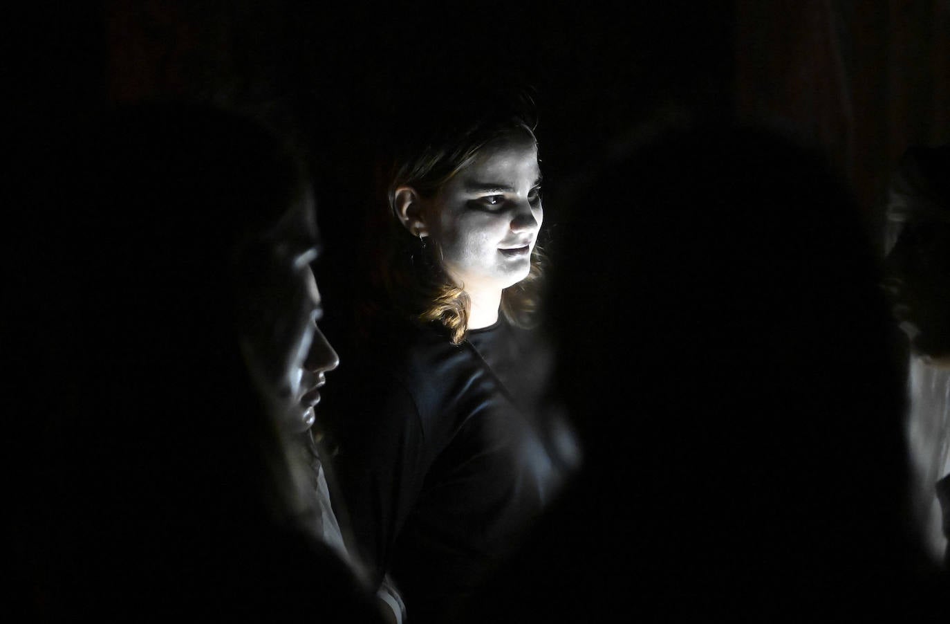 Fotos: La luz se adueño en la Gau beltza