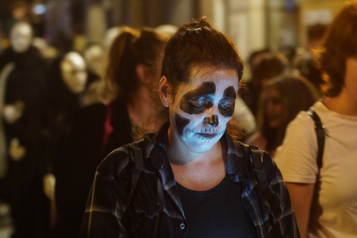 Fotos: La luz se adueño en la Gau beltza
