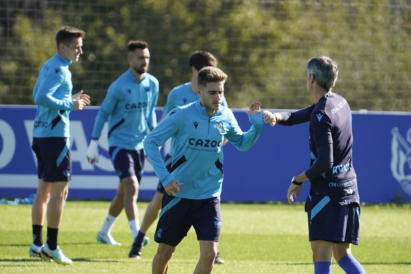 Fotos: Sin Silva ni Kubo a un día de recibir al Manchester United