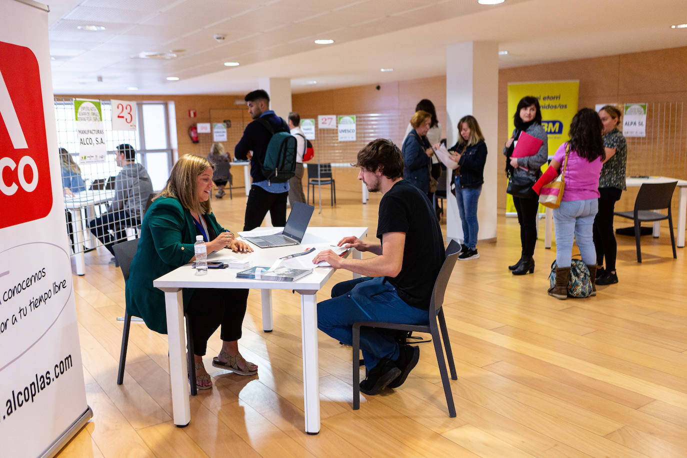 Fotos: Feria de empleo en Ficoba