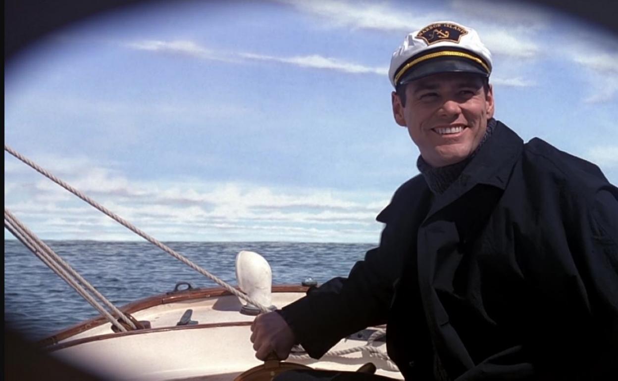 Jim Carrey, en una escena de 'El show de Truman', película de 1998 dirigida por Peter Weir.