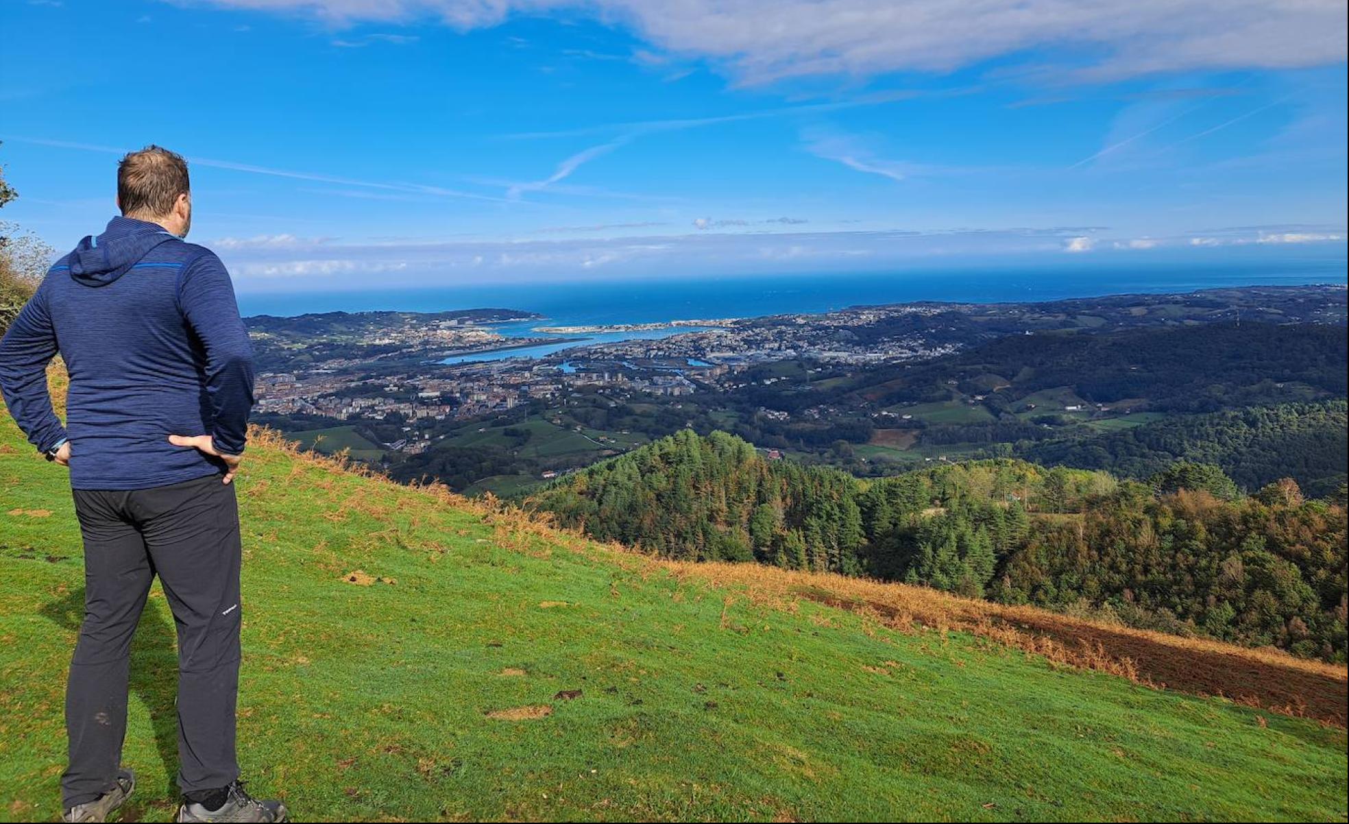 Arburu ofrece unas espectaculares panorámicas.