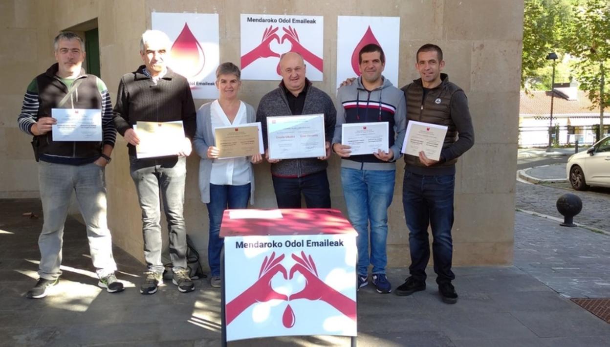 Eneko, Jabi, Idoia, Ramon, Borja y Gaizka. 