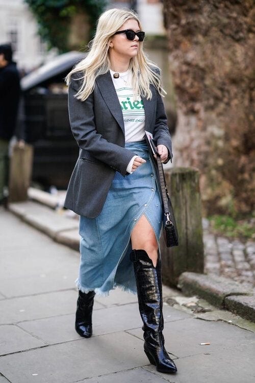 Fotos: El look del momento, la &#039;blazer&#039; con falda larga