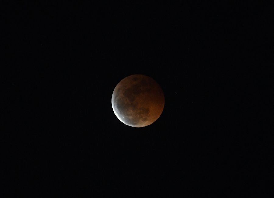 Fotos: Así se vio la luna de sangre