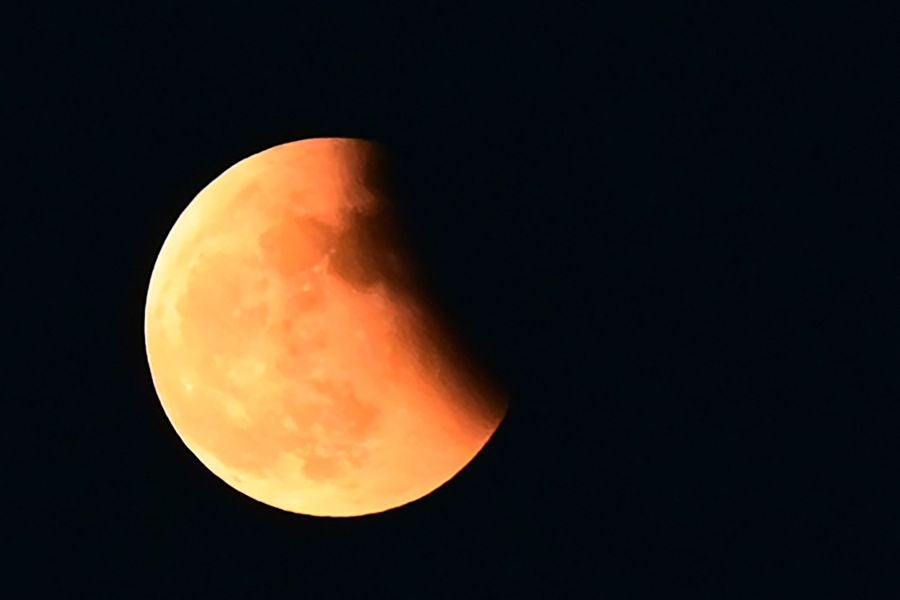 Fotos: Así se vio la luna de sangre