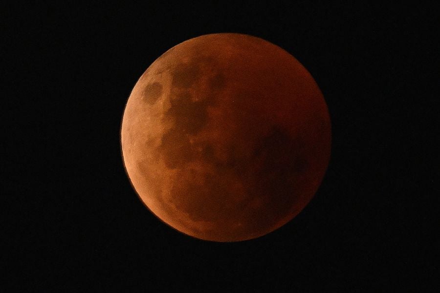 Fotos: Así se vio la luna de sangre