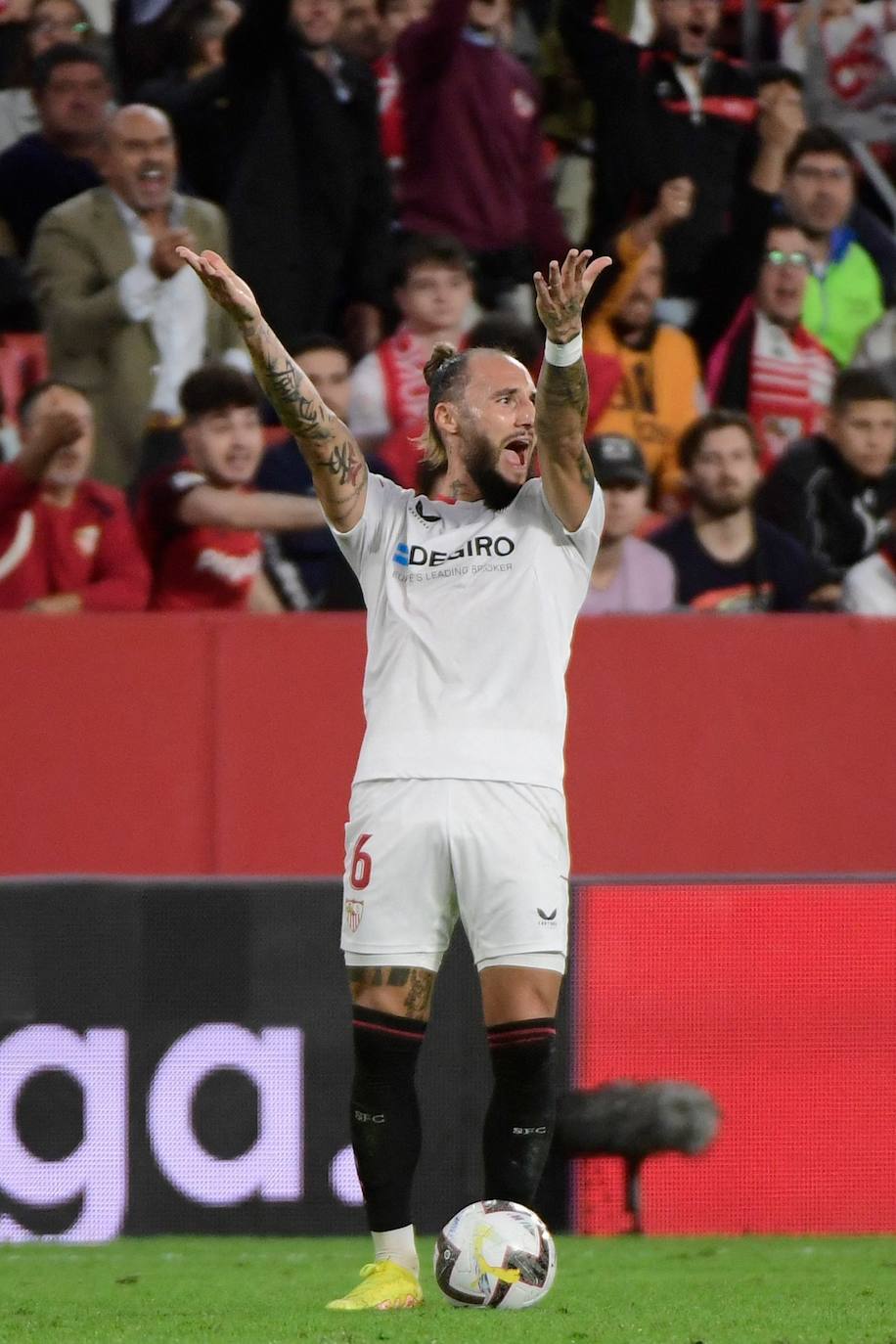 Fotos: El partido entre el Sevilla y la Real Sociedad, en imágenes