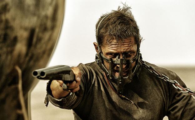 Escopeta de Víctor Sarasqueta en manos de Tom Hardy en 'Mad Max'.