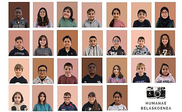 Trabajo realizado por los alumnos de sexto de Primaria de Belaskoenea. 