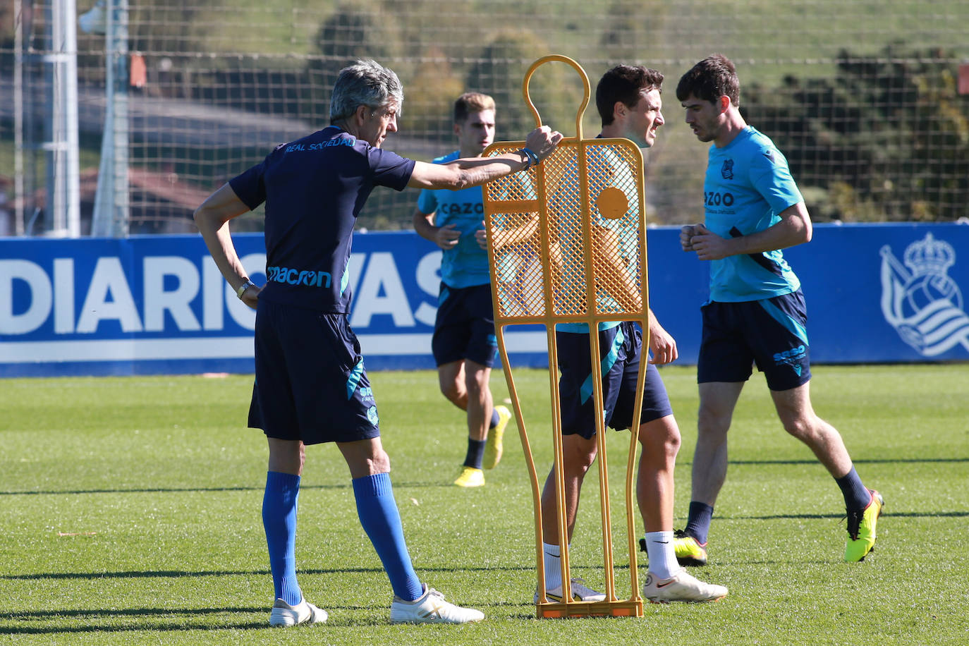 Fotos: Las mejores imágenes del entrenamiento de la Real Sociedad