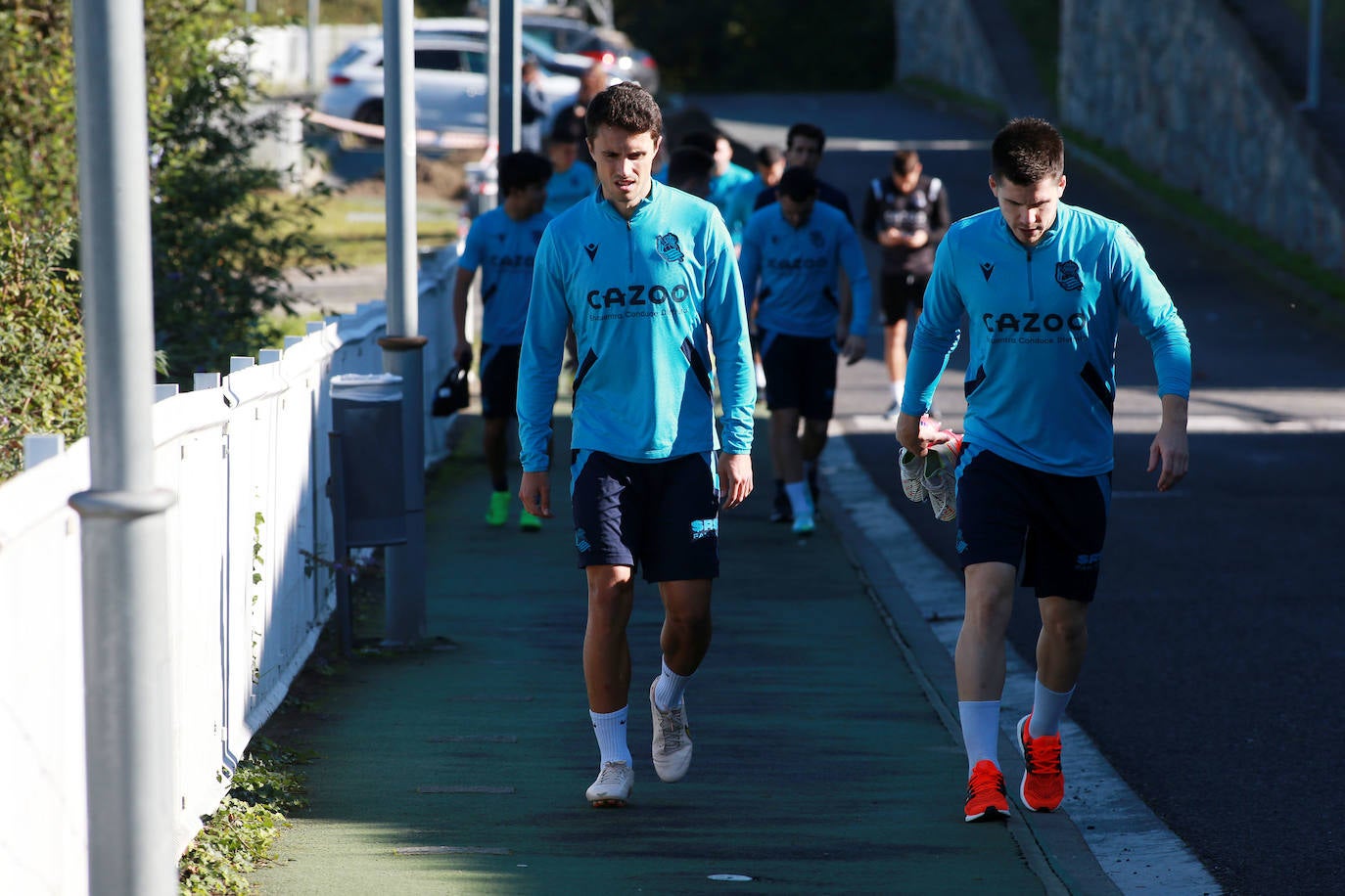 Fotos: Las mejores imágenes del entrenamiento de la Real Sociedad