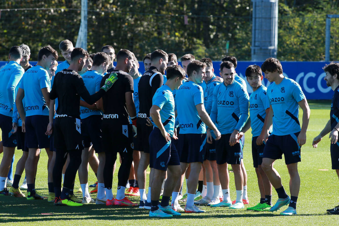 Fotos: Las mejores imágenes del entrenamiento de la Real Sociedad