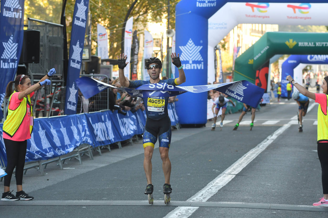 Fotos: Llegada a meta de los corredores