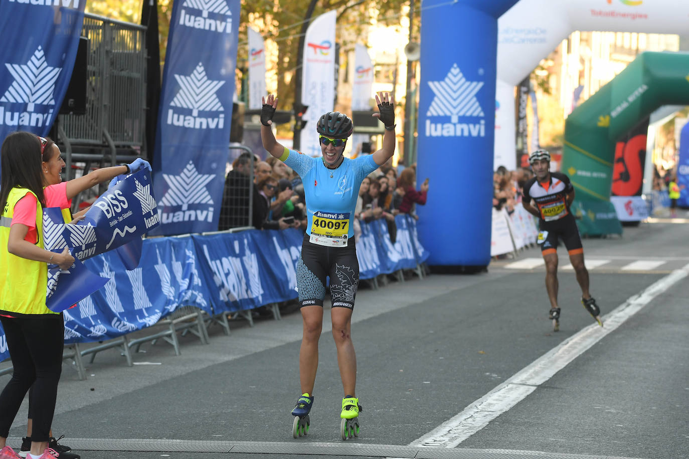 Fotos: Llegada a meta de los corredores