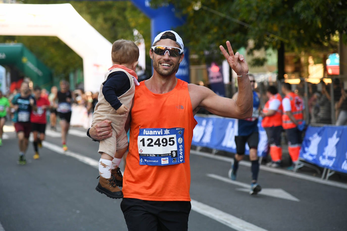 Fotos: Llegada a meta de los corredores