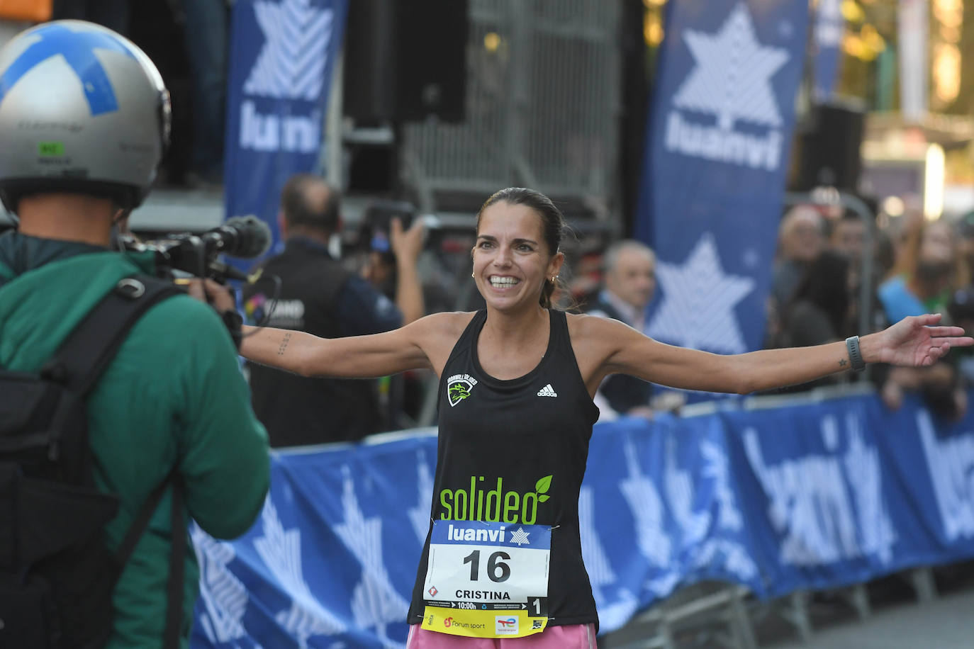 Fotos: Llegada a meta de los corredores