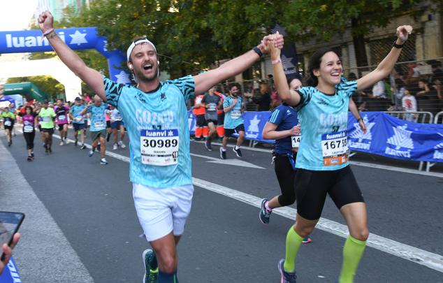 Fotos: Llegada a meta de los corredores
