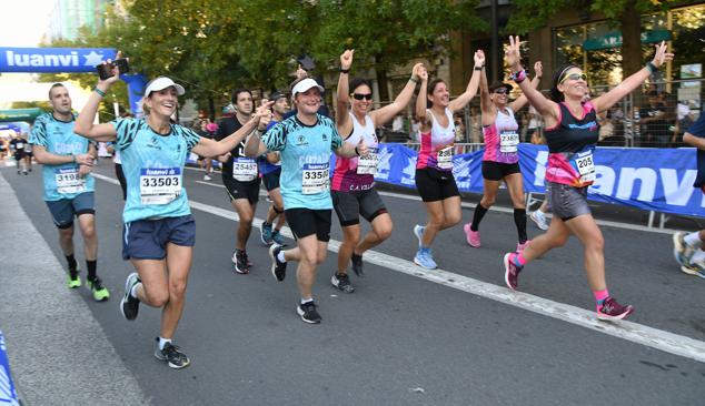 Fotos: Llegada a meta de los corredores