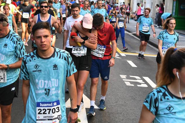 Fotos: Llegada a meta de los corredores