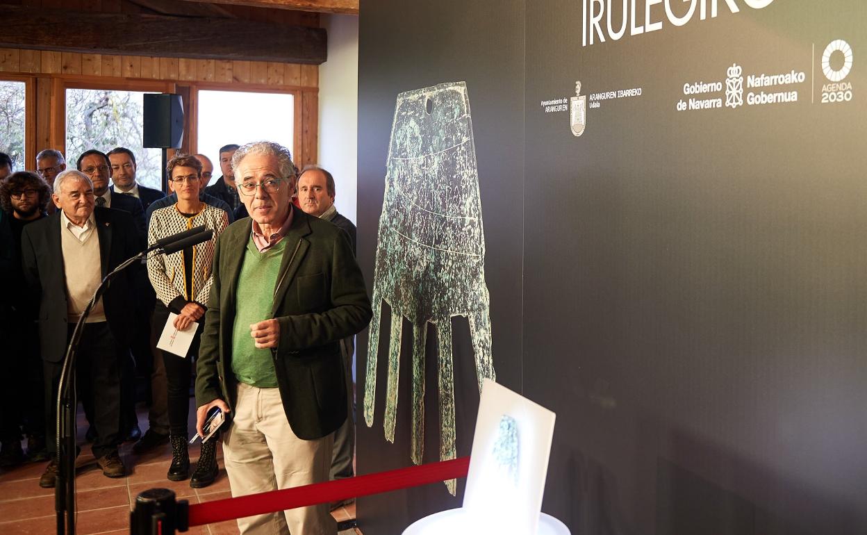 Joaquín Gorrochategui, en la presentación de ayer. 