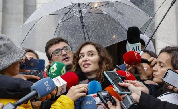 Isabel Díaz Ayuso, presidenta de la Comunidad de Madrid 