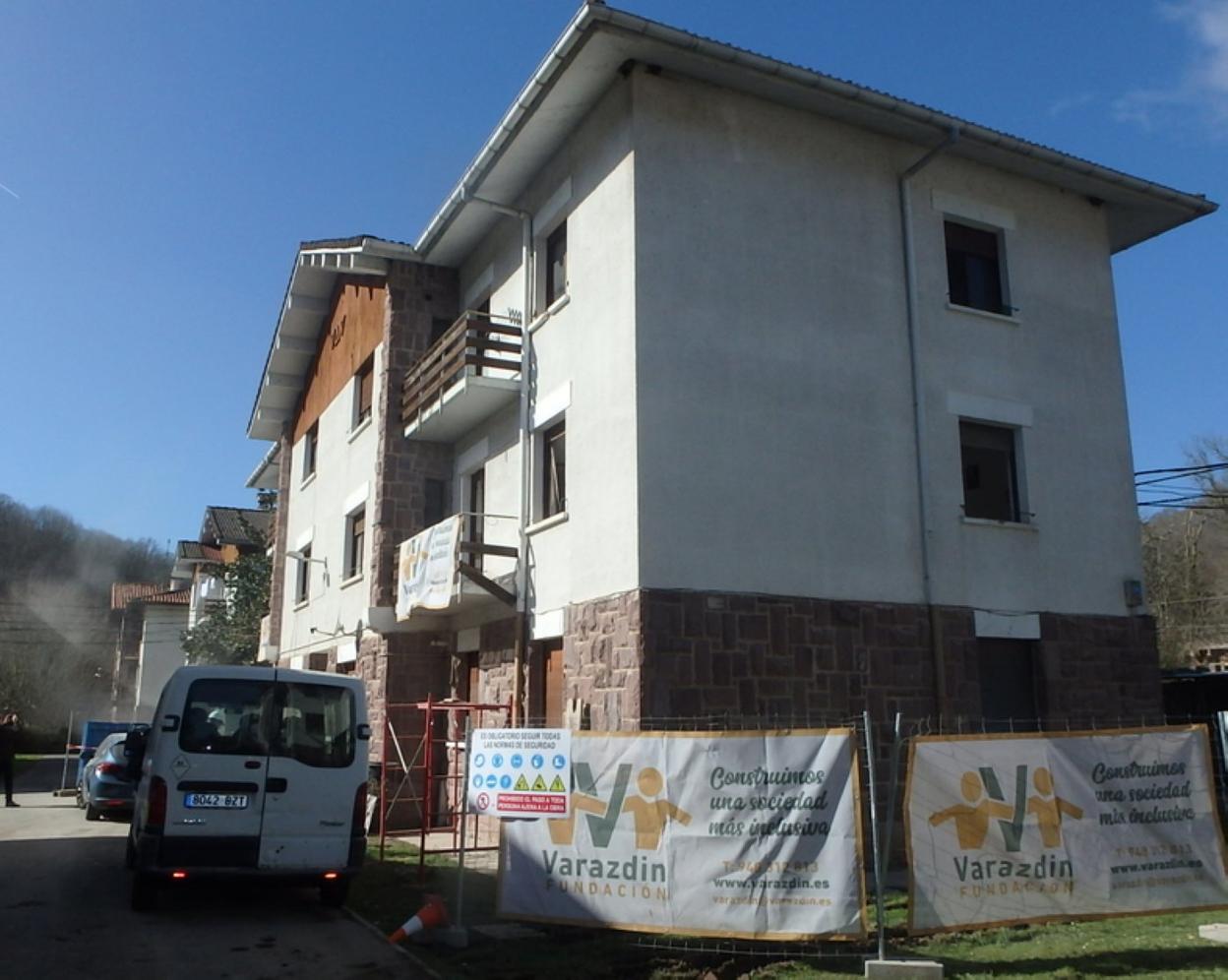 Rehabilitación de casas en Oronoz-Mugairi. 