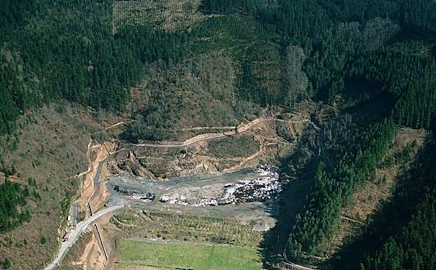 El vertedero de Epele, que se reabrirá temporalmente hasta 2025.