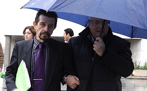 Andrés Díez (izda.)