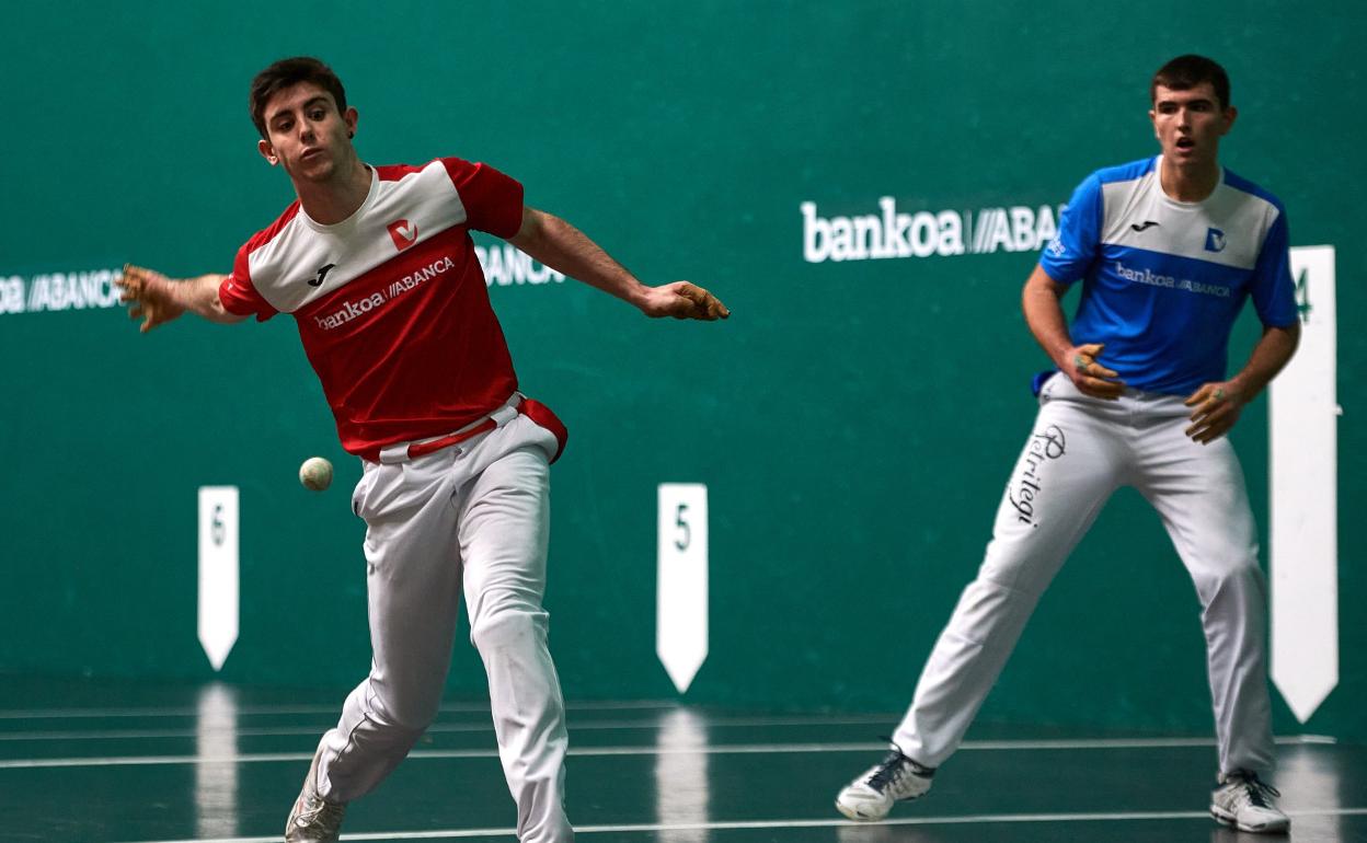 Ekhi Irribarria en el Labrit. 