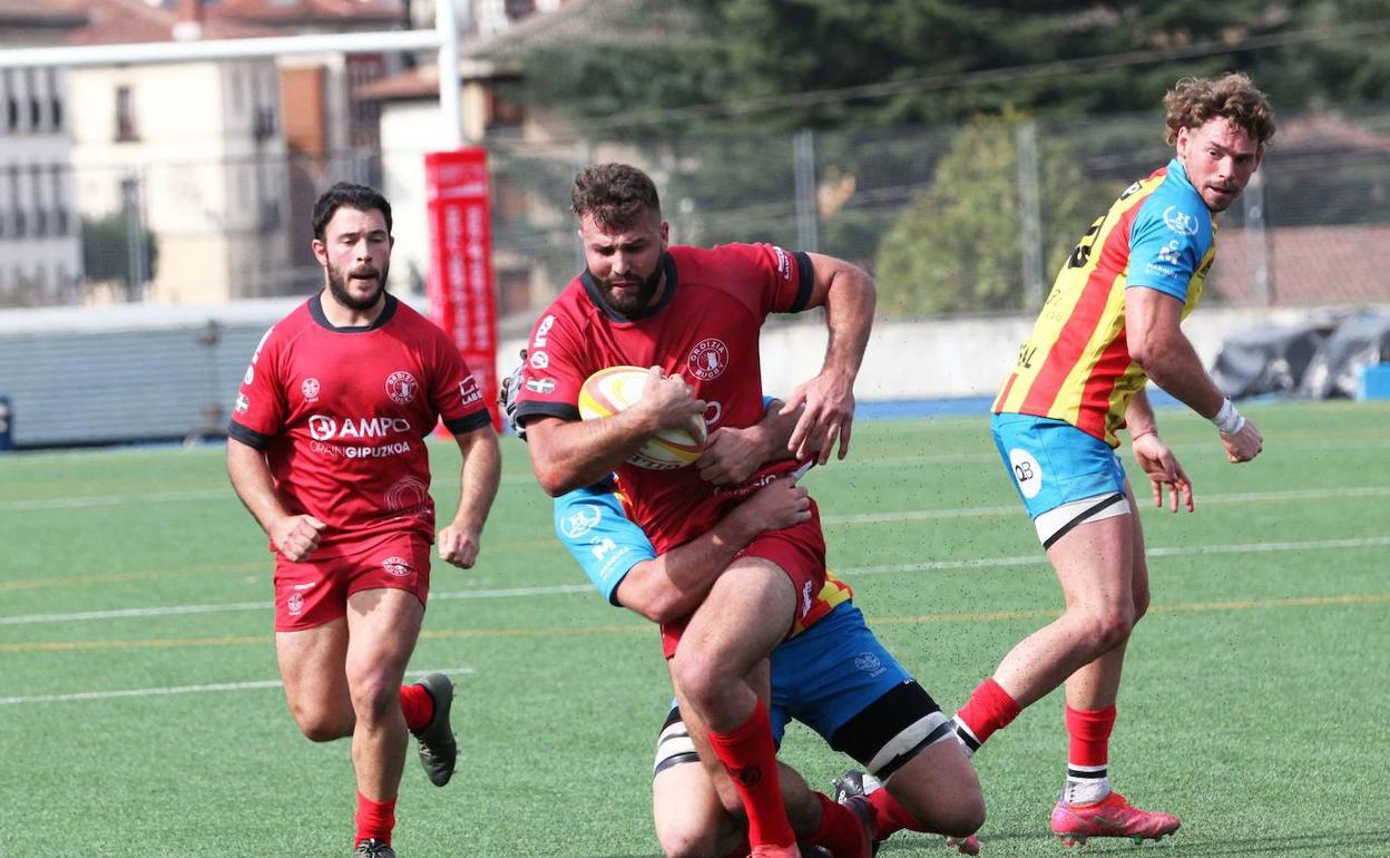 Burgos, 47; Ampo Ordizia, 22: Demasiado castigo en San Amaro para el Ordizia