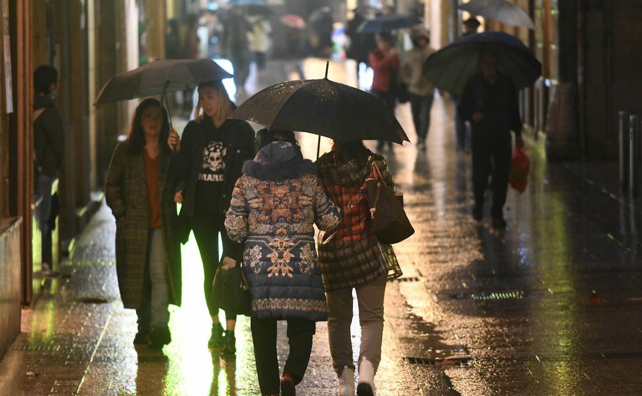 Los paraguas van a ser imprescindibles esta semana.
